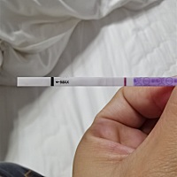 还有四天来姨妈，测了一下，帮我看看有没有印子