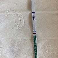 2号排卵，12号早上就有意念灰了，昨天有加深，但都拍不出来，今天更深了，周末去医院～