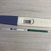 刚测的，排卵后第15天，月经推迟一天。