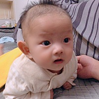 看我宝的小脑袋瓜嘻嘻嘻😜