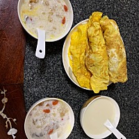 尝试做蛋包饭😋