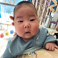 我们乐乐53天啦～这一胎比较随缘，感觉自己更加佛系了，宝宝也变得特别好带，不管阿姨在不在我也能搞定...