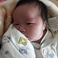 一个月了，宝宝