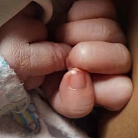孕40周加四，下午17点08分，生下小佩奇，3880克，完美翻盘，五个月检查是女儿，没想到生下来的那一刻，...