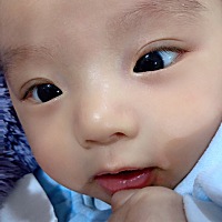 比姐姐小时候还像女孩儿～