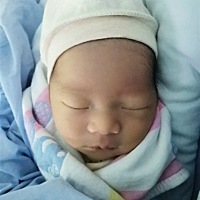提前出来过元宵，元宵快乐，38周加3刨腹产，牛年牛宝宝5斤半，