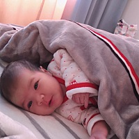 快满月咯宝贝，❤️