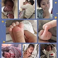 怀孕时的煎熬，顺产时的疼痛，喂奶时的没日没夜，但你咧嘴笑的那一刻都值了😘