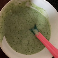 虾仁鱼肉青菜糊，宝宝爱吃💝