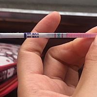 今天早上8点过测的 这是不是到了排卵最佳时间 ，然后又去医院检查 希望能接好孕