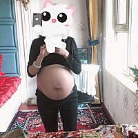 终于和我的小可爱见面了，男孩一枚，有儿有女，从此封肚！愿大家要女得女，要男得男，平平安安生下孩子