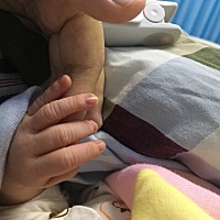 来接好孕啦 4.1号的小王子 说前壁是女儿的不准 肚型比较下怀 前期喜欢吃酸辣 后期喜欢甜食和水果 吃冷的...