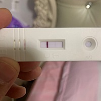 3月8日来大姨妈，在16日和老公有一次房事，到今天4月9日还没来，刚起来测试了一下，这个到底是有了还是...