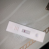 打完促排针第八天 测出来有一点点印 是还没代谢完吗😭😭
