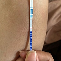 有经验者帮忙看看这是有还是没有、距离姨妈大概还有四天