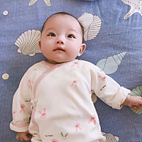 三个多月啦 一天一个样 希望你健康快乐的长大