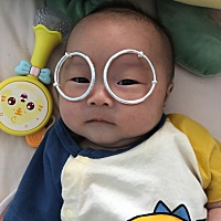 不知不觉即将相互陪伴三个月 你在按时长大 也在每天治愈妈妈 爱你哟♥️