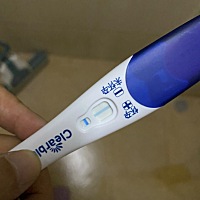 9排暖日，还有两天就大姨妈了，今天心急试了一下还是没有