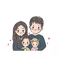 祝福我们我们一家开心快乐平安健康幸福🤩