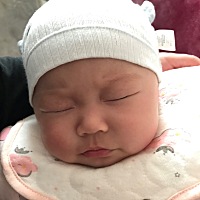 哈哈 睡着的时候真的是太可爱了