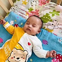 出生3个月7天了，还不会翻身，有痛岁的宝宝吗？😘