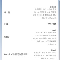 昨天中午开始出血，跟来例假似的。去医院检查。抽血孕酮和HCG都降低，B超什么都没有，意味着着床没有成...
