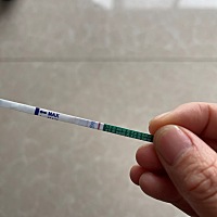 这个是真的怀孕了吧 一胎二胎都是一次中招，祝各位女同胞都好孕