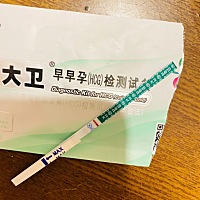 应该是好孕了吧 今天测了早孕试纸 2分钟后就出现了淡淡的灰粉色，这是备孕的第二个月，按照软件上的排卵...