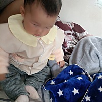 一转眼宝贝会坐了