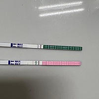 排卵第八天，早早孕大白板，PL试纸竟然阳了，大家有这种情况怀孕的么？