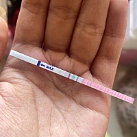 上个月22号到27号月经期，31号晚上同房没有任何避孕措施，这是今天6号测的排卵，强阳性，平时月经28天非...