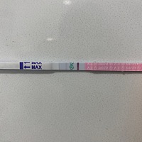 早上七点半的排卵试纸，九点十分上了个卫生间 ，然后就白带拉丝了，好长一条，比十五厘米都长，是不是排...