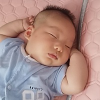 每天吃吃睡睡忙着长肉
