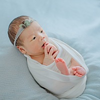 39周 剖腹 男宝 6.5斤，今天出生一周啦 开心开心