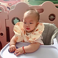 人类幼崽7个月啦