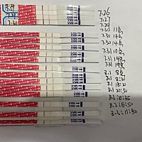 这是测试的排卵 今天凌晨同房有点褐色的血  白天就没了 是啥原因呢？会是着床出血吗？