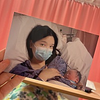 医院里的医生用相机给我拍的🤣