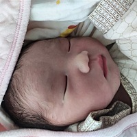 38 2剖7斤小男宝！怀孕期间辣条、饮料、奶茶、雪糕、西瓜啥都吃，有营养的东西都不吃，没想到剖出来...