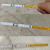 姐妹们帮忙看一下有加深吗 分别是11号晚上，12号早上，13号早上，为啥看不到加深