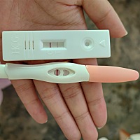 上个月29号来的姨妈 这个月26号测试纸 测出都是两有条杠杠 中奖八九不离十 这几天白带有点多 今天晚上有...