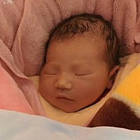 喜得小公主，6斤六两