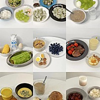 开始食疗备孕了。那么我今天就来和集美们说说我是怎么食疗备孕的 推荐早上食谱: 黄豆。黑豆。花生。核桃...