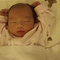 我的崽崽终于出生了，终于等到你了。5.8斤，15分钟顺产。