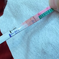 ￼你们能看到吗？反正我看到一丢丢。今天早上去抽血了，下午等结果。