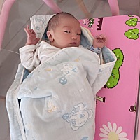妈妈希望你健康平安长大
