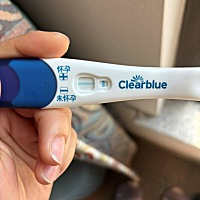 看得到灰印吗，刚测出来一条横线，放了一个多小时准备丢掉看到有条浅浅的竖线，这是什么意思？