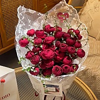 今天早上7点：这次迟到了，每天都在努力准备着🌸