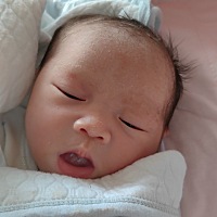 孕39.3周，宫剖3.2kg千金，一个母女平安