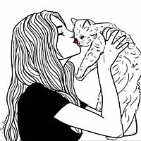 注意，你脸上有个东西，